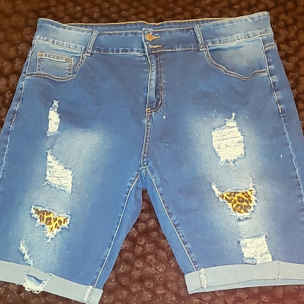 Ladies Jean Shorts